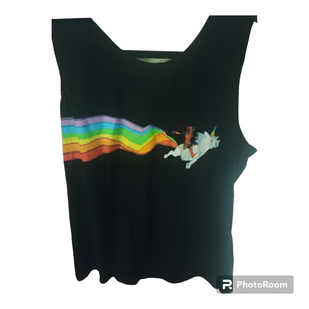  Marvel Deadpool Tank Top Size L